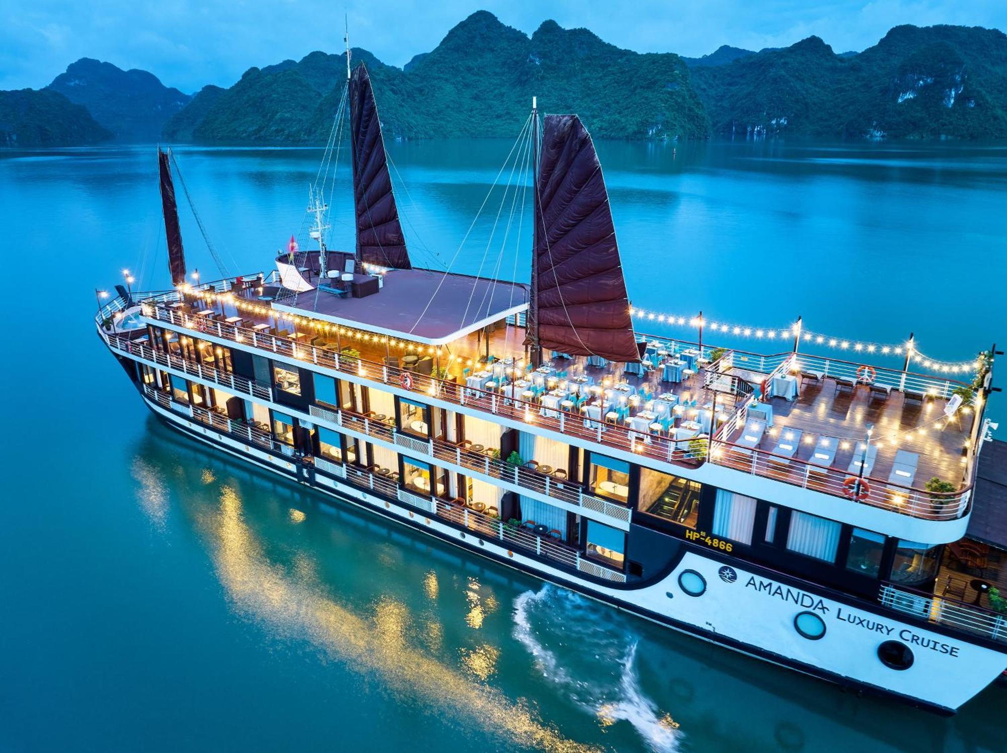 מלון הלונג Amanda Luxury Cruise מראה חיצוני תמונה