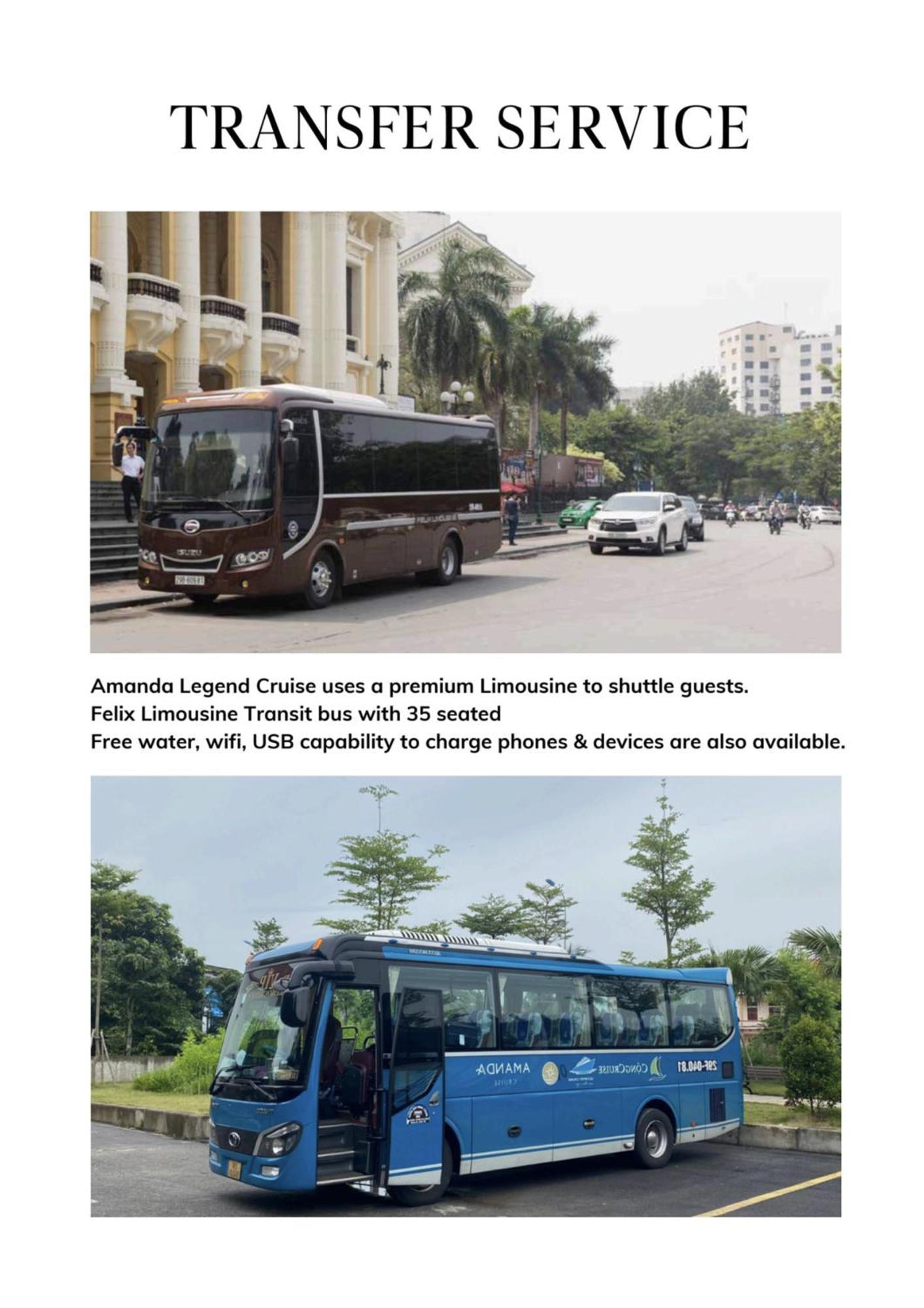 מלון הלונג Amanda Luxury Cruise מראה חיצוני תמונה