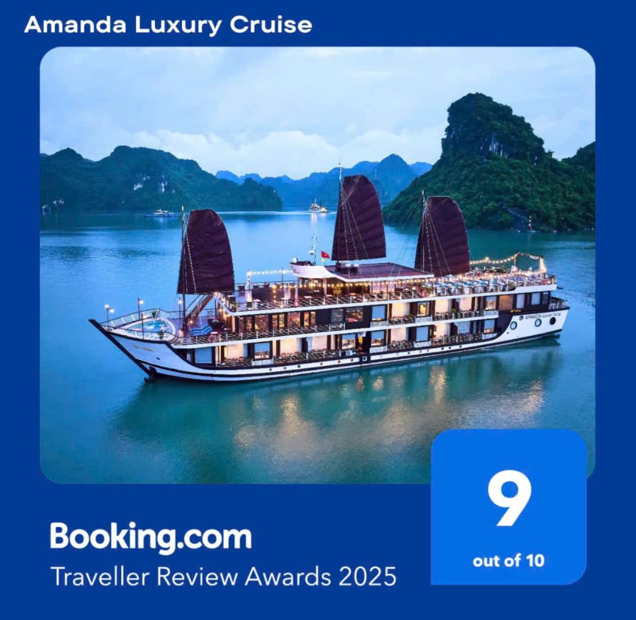 מלון הלונג Amanda Luxury Cruise מראה חיצוני תמונה